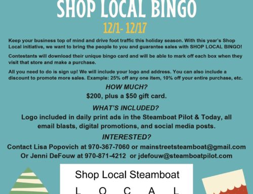 Shop Local Bingo